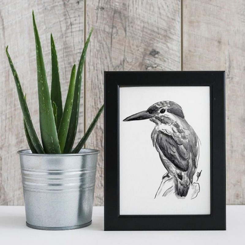 manonartcreation-oiseau-encre-chine