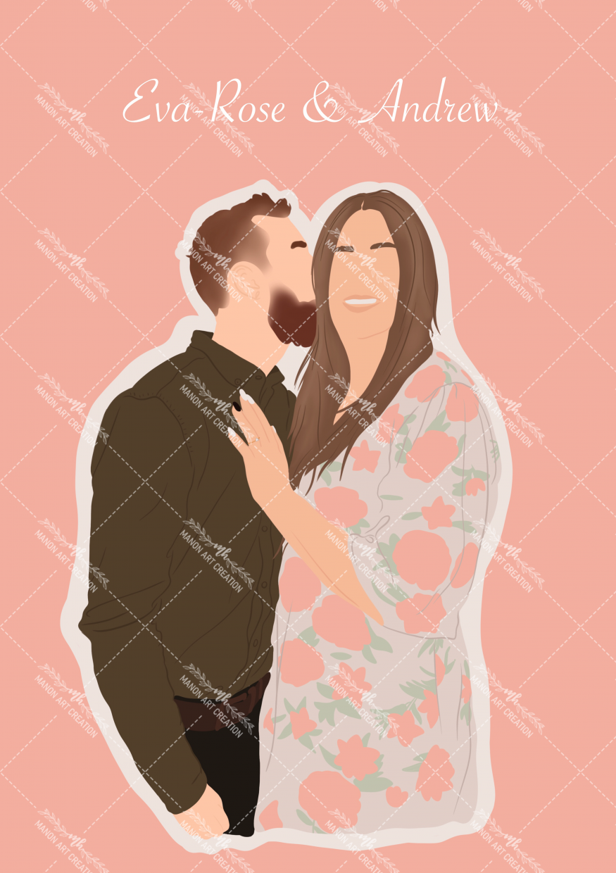 Portait-minimaliste-illustration-manonartcreation-3